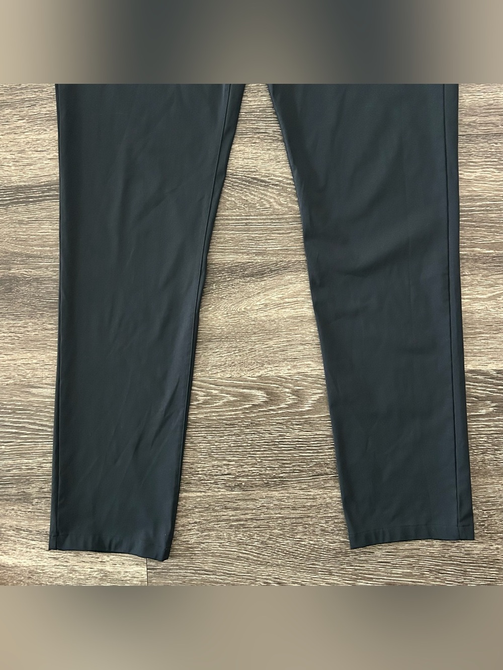 Rhone Commuter Slim Pants Men's 33X32 Performance Stretch Chino Tapered Black - Picture 3 of 11